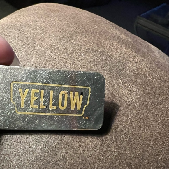 Vintage Yellow Freight money clip - Picture 1 of 8